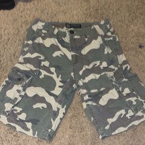 camo shorts